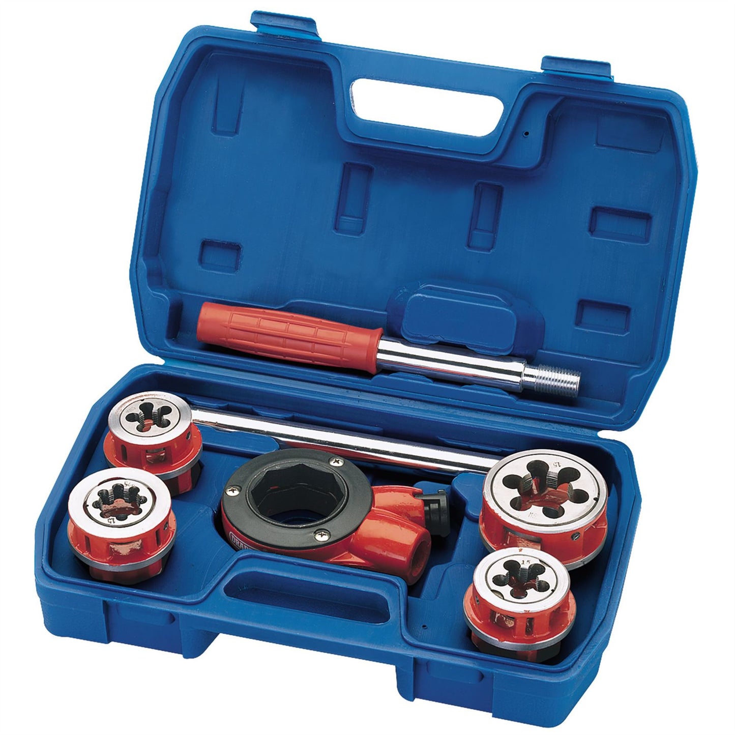 Draper 22496 Metric Ratchet Pipe Threading Kit 7 Piece Draper