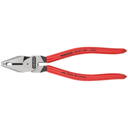 Knipex 19587 02 01 180 High Leverage Combination Pliers 180mm Knipex