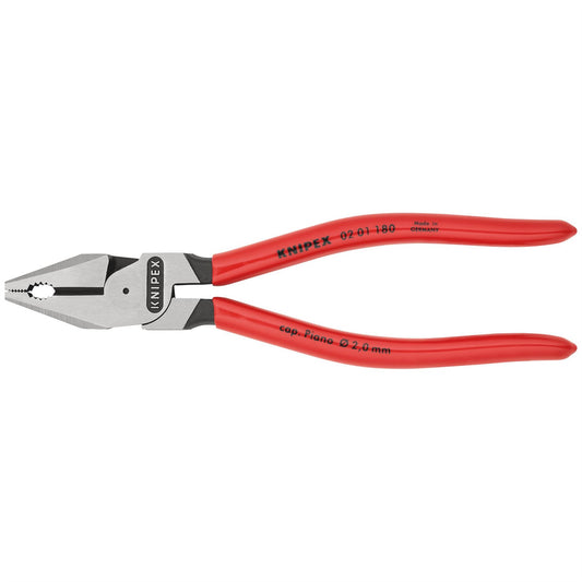 Knipex 19587 02 01 180 High Leverage Combination Pliers 180mm Knipex