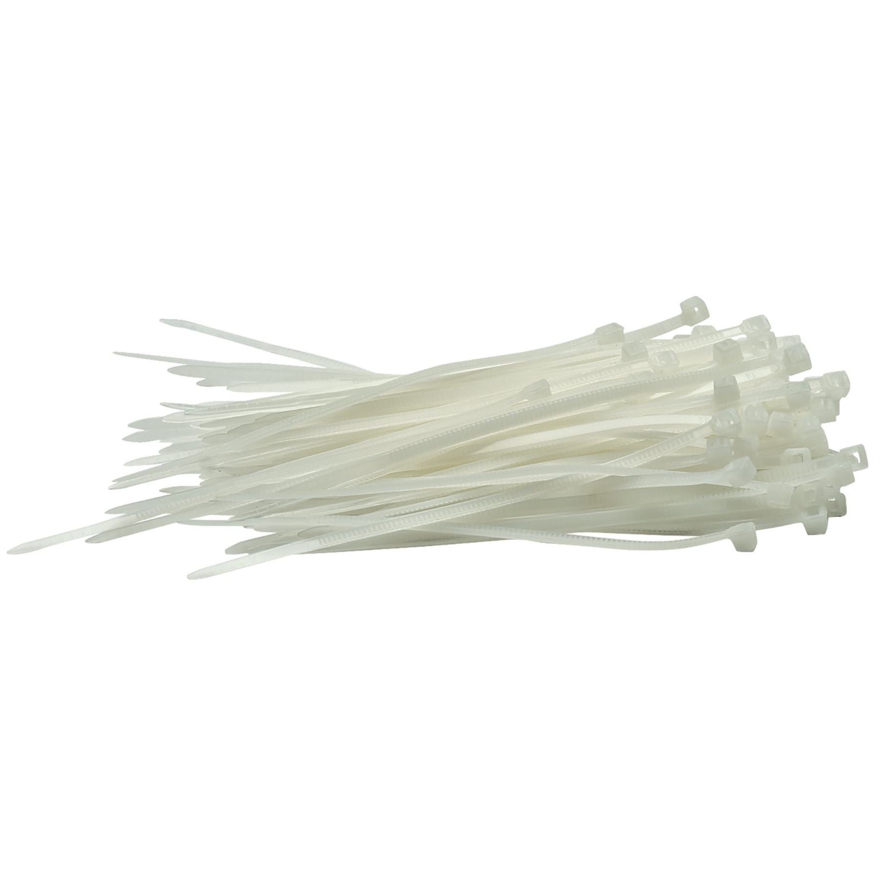 Draper 70390 Cable Ties 2.5 x 100mm White Pack of 100 Draper