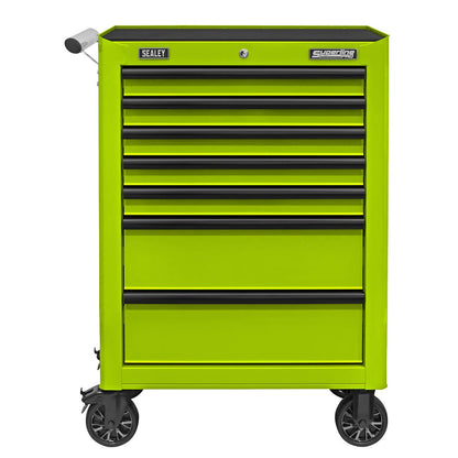 Sealey AP26479THV Rollcab 7 Drawer with Ball-Bearing Slides - Green/Black Sealey