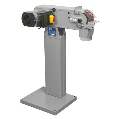 Sealey SM100 Power Belt Sander/Linisher 100 x 1220mm 1500W/230V Sealey