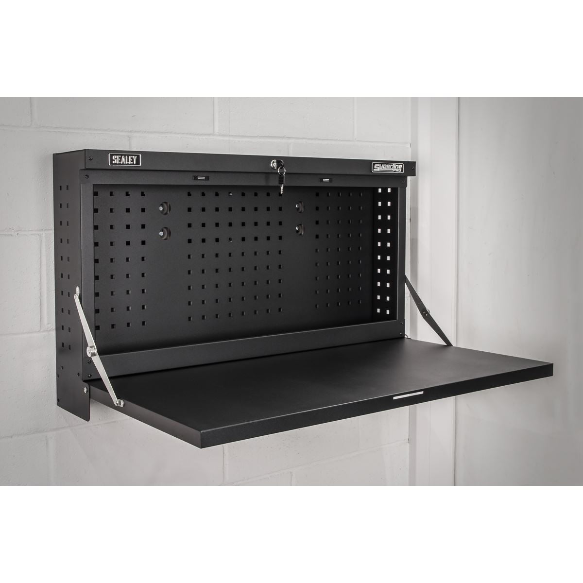 Sealey APWMW01 Wall Mounted Foldable Workbench 900mm Sealey
