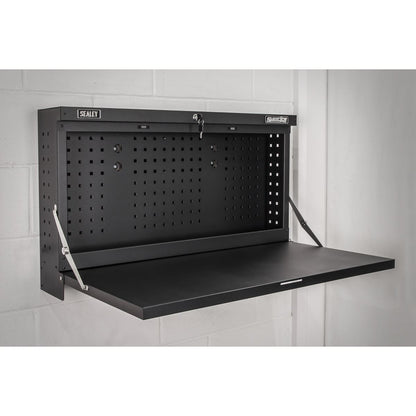 Sealey APWMW01 Wall Mounted Foldable Workbench 900mm Sealey