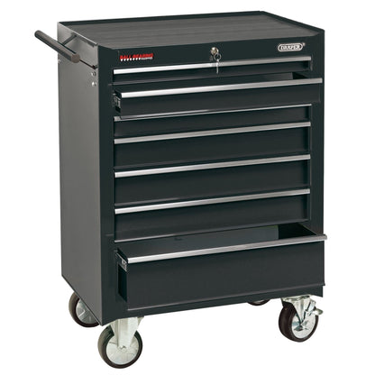 Draper 35743 Roller Tool Cabinet 7 Drawer 26" Black Draper