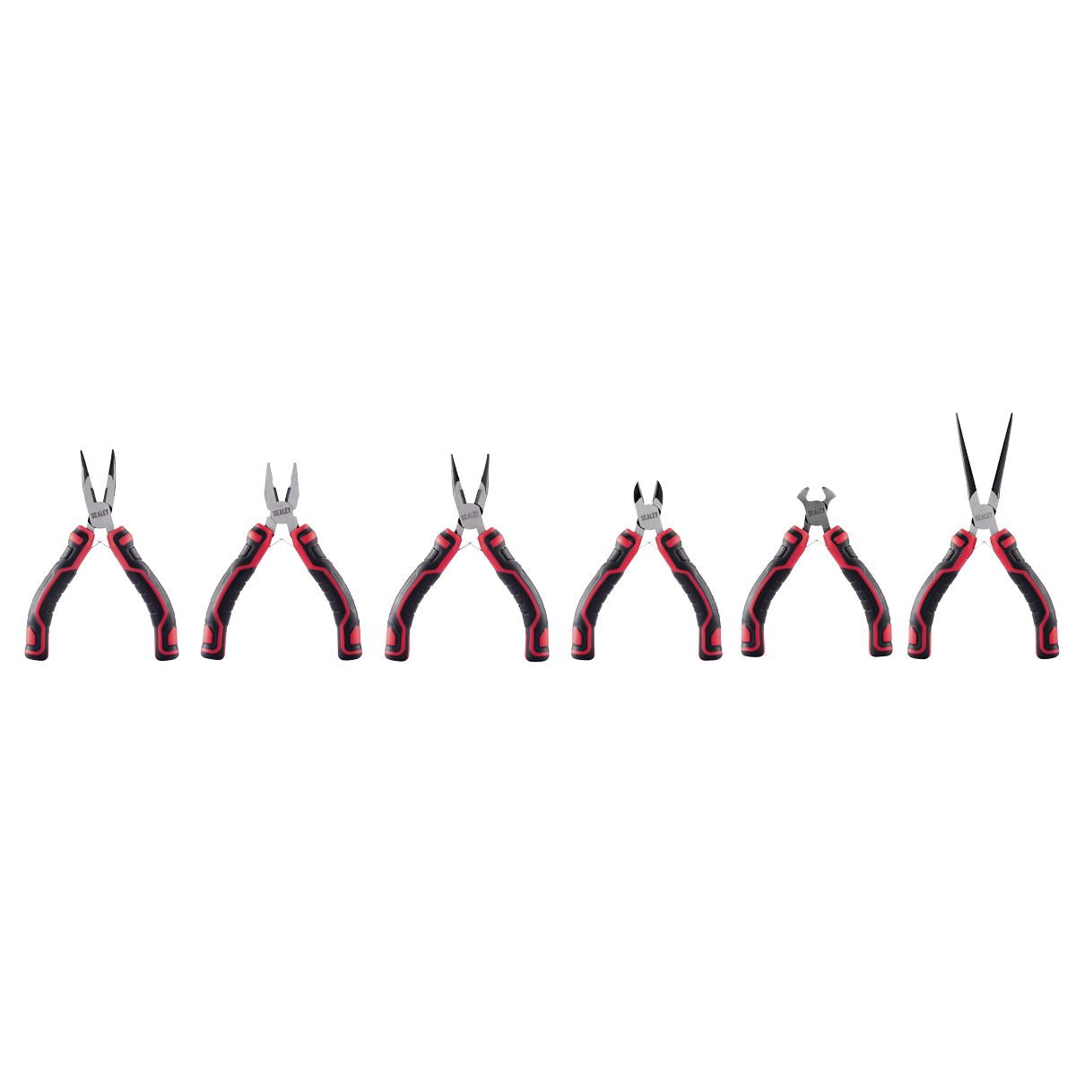 Sealey AK8381 Mini Pliers Set 6pc Sealey