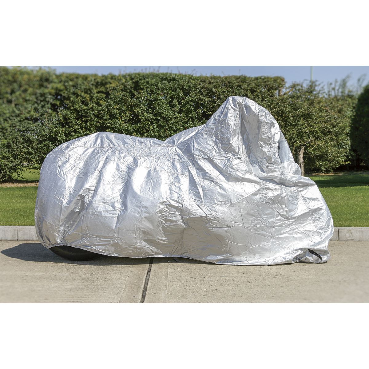 Sealey MCM Motorcycle Cover 2320 x 1000 x 1350mm - Medium Sealey