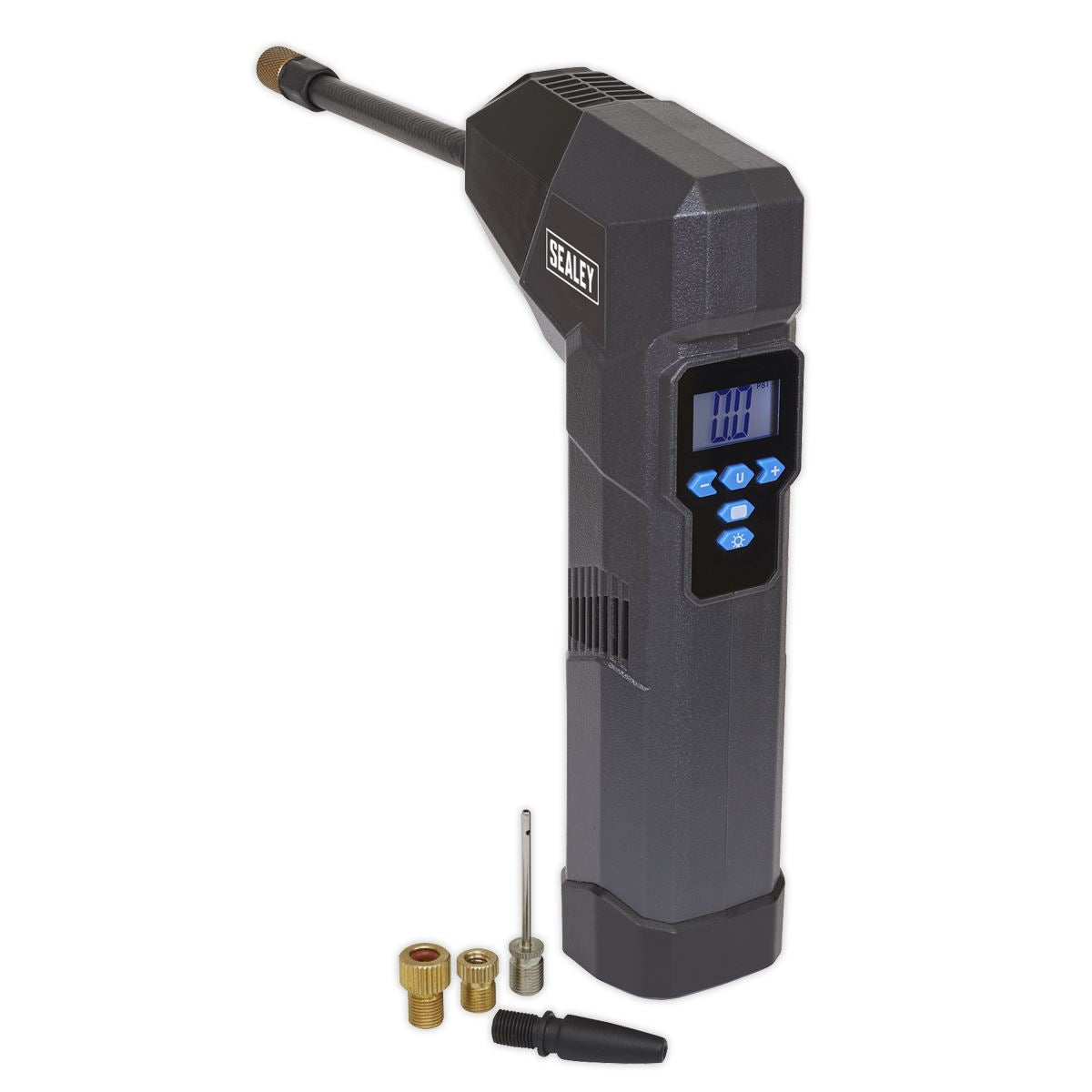 Sealey CTI120 Compact Rechargeable Tyre Inflator & Power Bank with Worklight Sealey