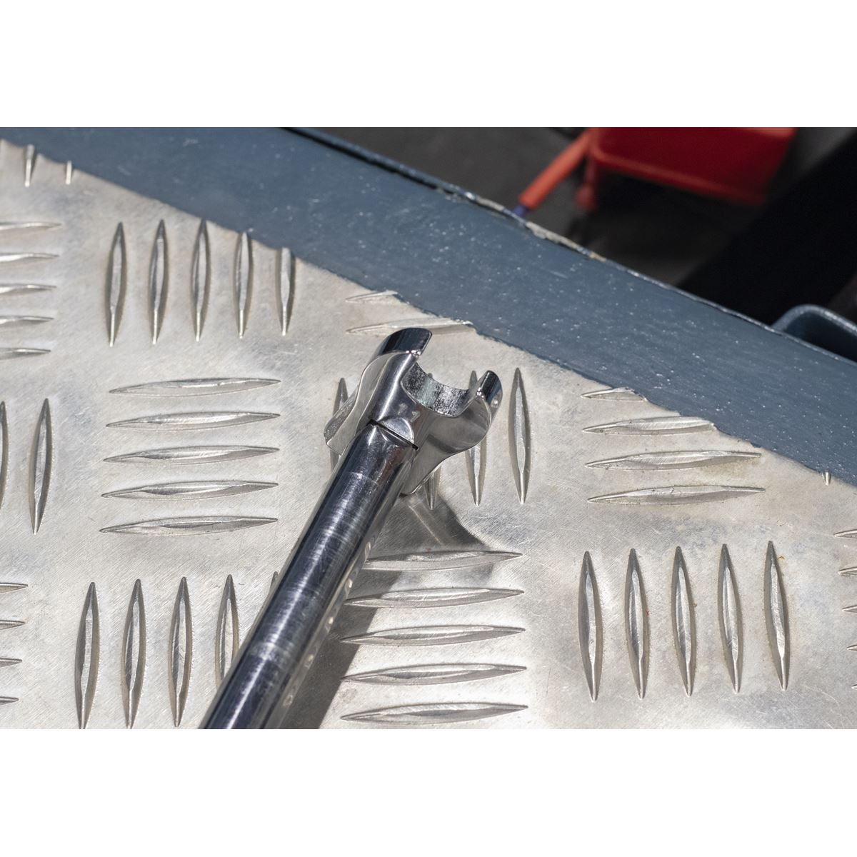 Siegen S0866 Crow's Foot Open-End Spanner Set 10pc 3/8"Sq Drive Metric Siegen