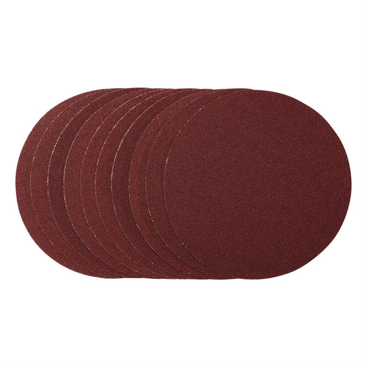 Draper 62994 Sanding Discs 150mm PSA 80 Grit Pack of 10 Draper