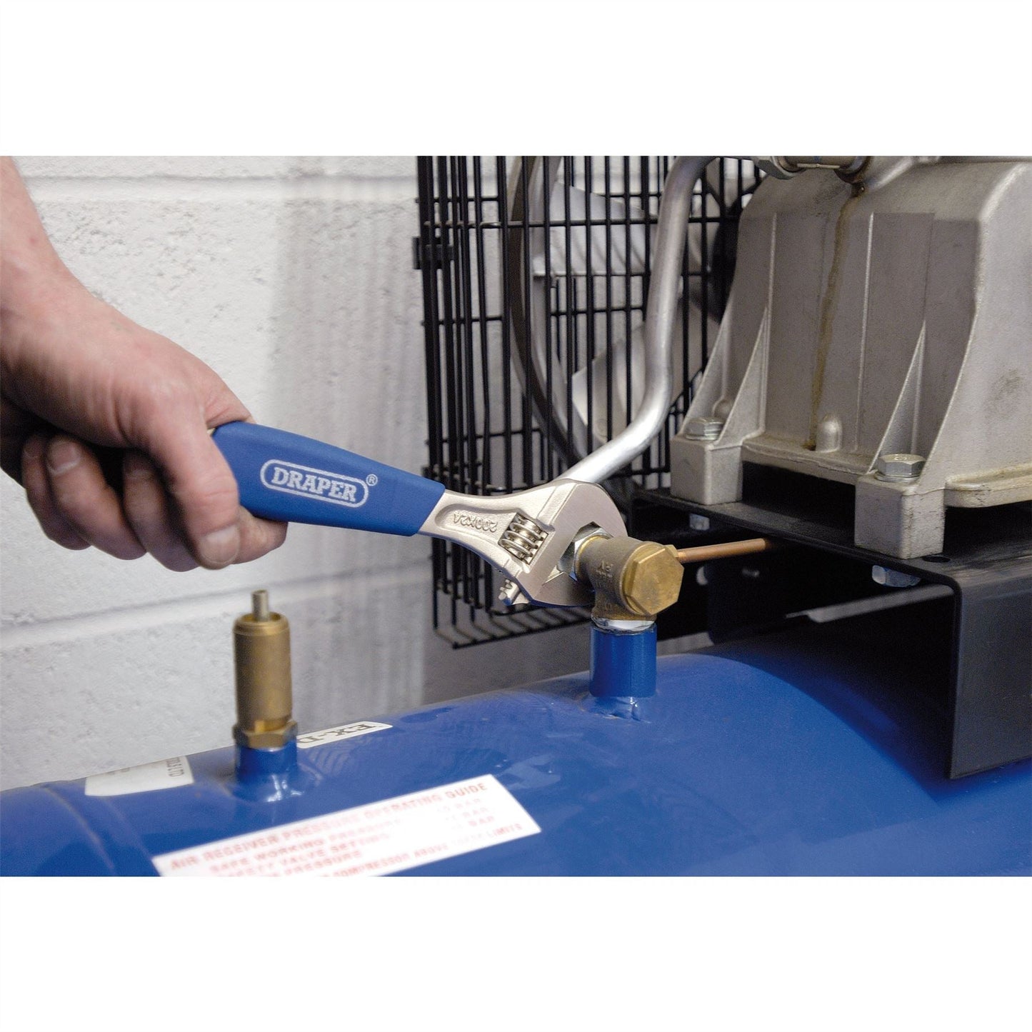 Draper 88598 Crescent-Type Adjustable Wrench Set 3 Piece Draper