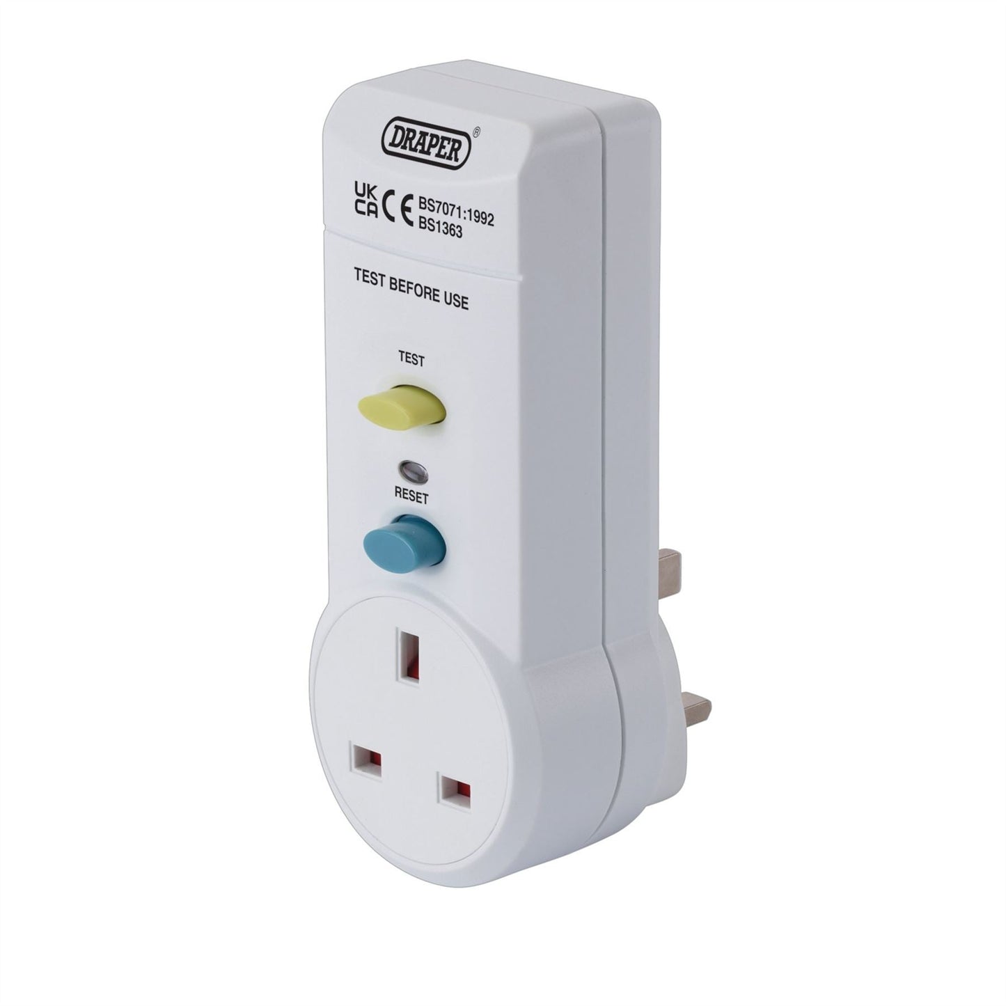 Draper 10205 RCD Adaptor 220-250v/50Hz 13 AMP Draper