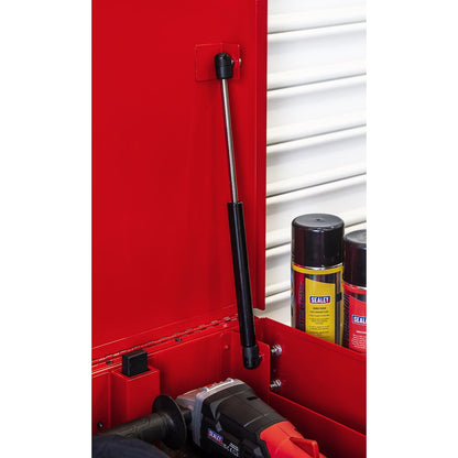 Sealey AP890M Heavy-Duty Mobile Tool & Parts Trolley with 5 Drawers & Lockable Top Sealey