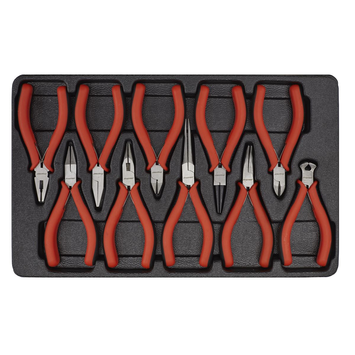 Sealey AK8578 Mini Pliers Set 10pc Sealey