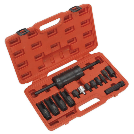 Sealey VS2059 Diesel Injector Puller Set 14pc Sealey