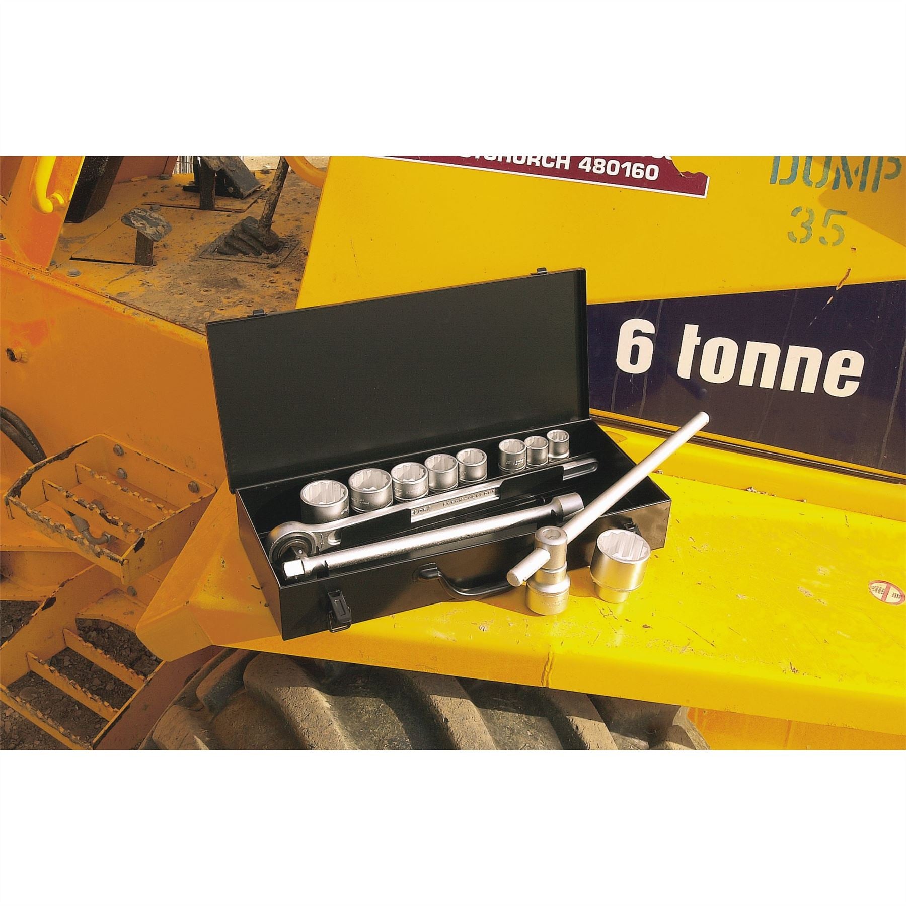 Elora 00385 Metric Socket Set 3/4" Sq. Dr. 13 Piece Elora