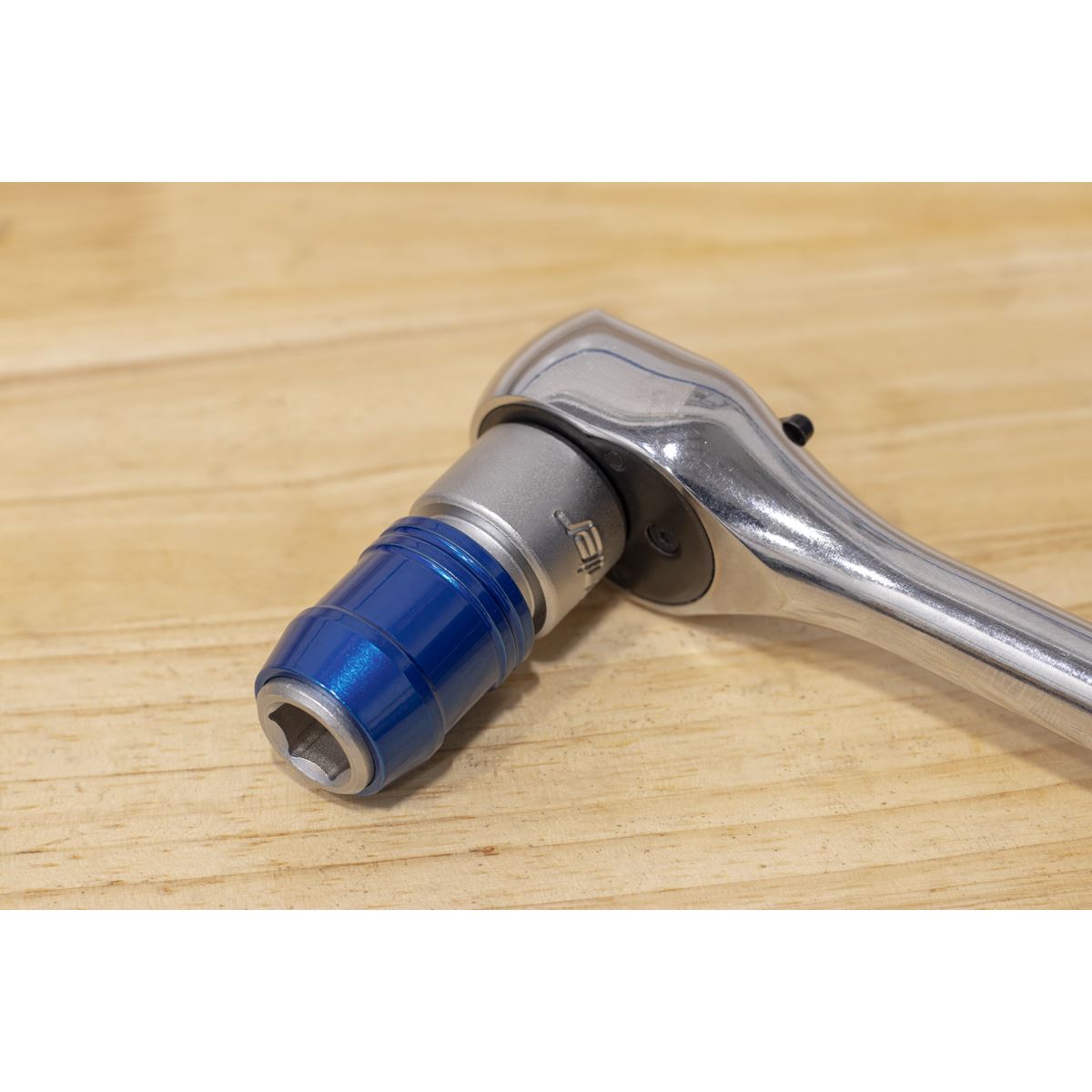 Sealey AK2738 Quick Release Bit Adaptor 10mm 3/8"Sq Drive Sealey