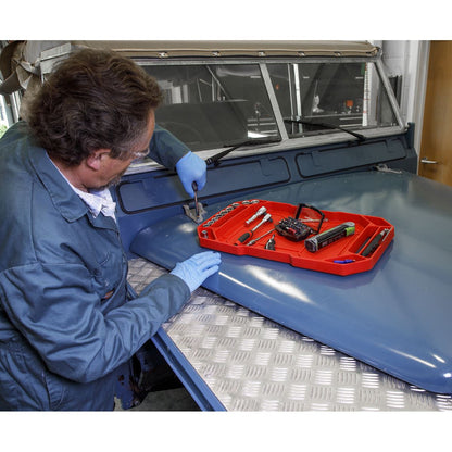 Sealey APNST3 Flexible Tool Tray Non-Slip - 590 x 305 x 40mm Sealey