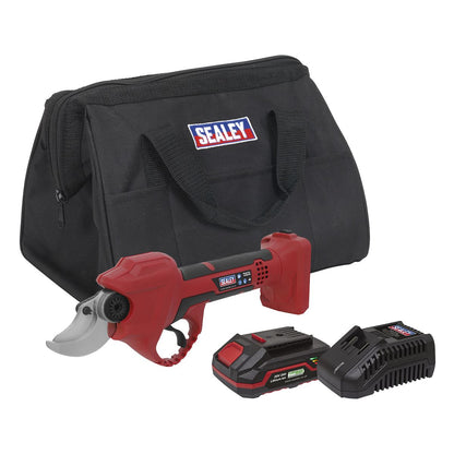 Sealey CP20VPSKIT1 Cordless Pruning Shears Kit 20V 2Ah SV20 Series Sealey