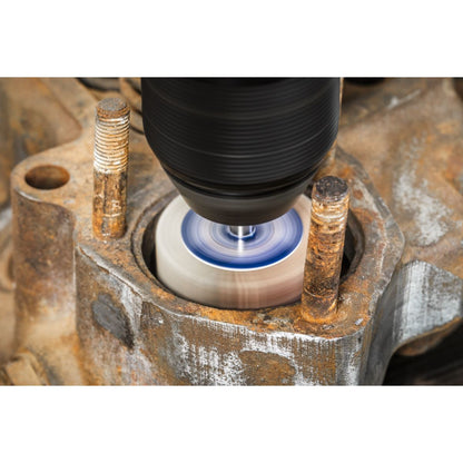 Sealey FW4030405 Abrasive Flap Wheel Ø40 x 30mm 40Grit Ø6mm Shaft - Pack of 5 Sealey