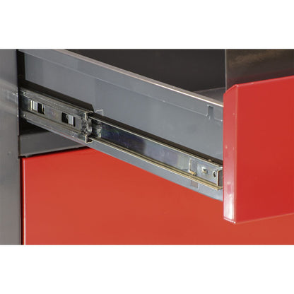 Sealey AP1905A Workstation with 2 Drawers 2 Cupboards & Open Storage Sealey