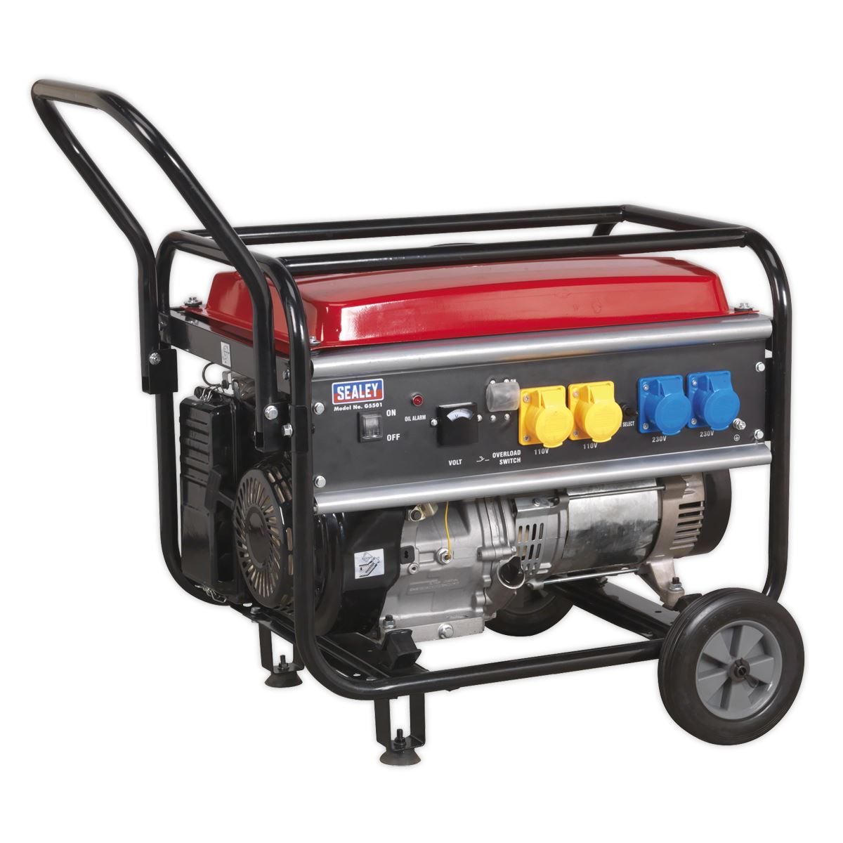 Sealey G5501 Generator 5500W 110/230V 13hp Sealey