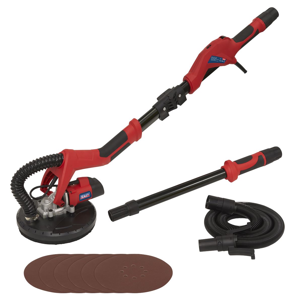 Sealey TDWS600 Long Reach Drywall Electric Sander Ø215mm 600W Sealey