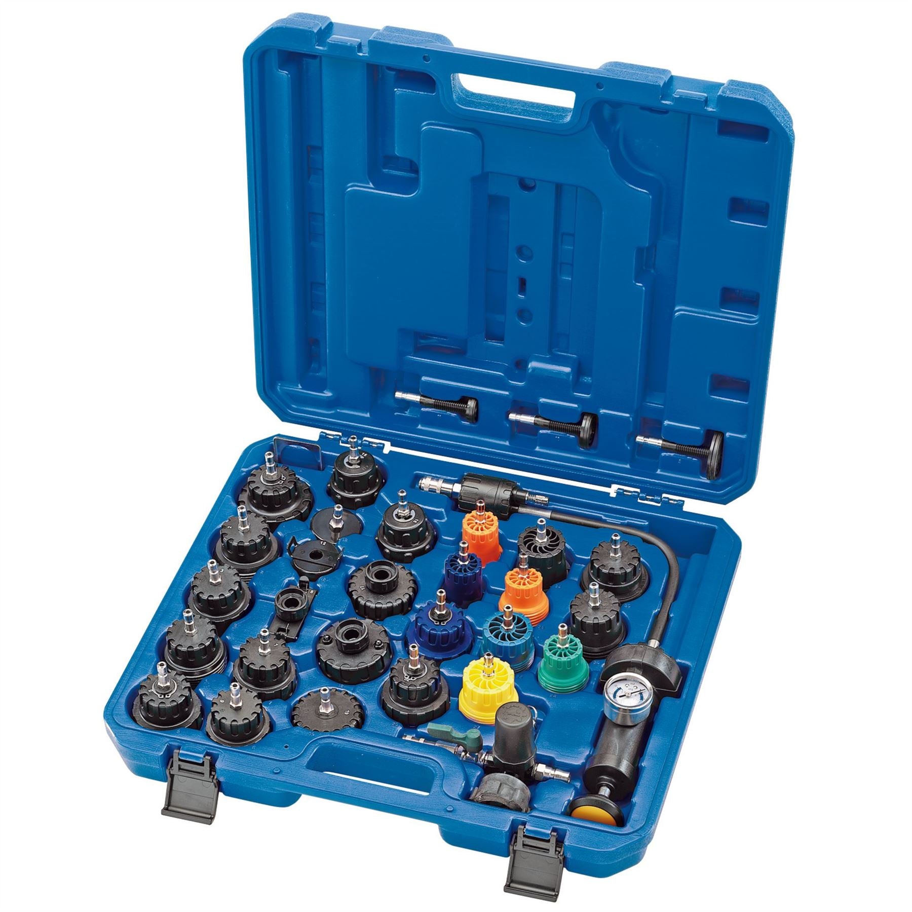 Draper 23420 Radiator and Cap Pressure Test Kit 32 Piece Draper