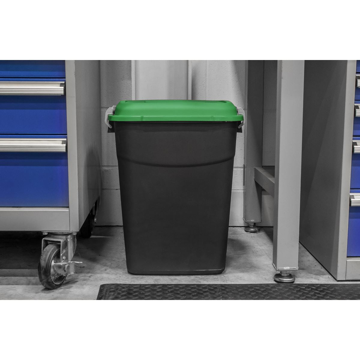 Sealey BM50G Refuse/Storage Bin 50L - Green Sealey