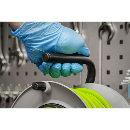 Sealey BCR153TG Cable Reel with Thermal Trip 4 x 230V 15m - Green Sealey