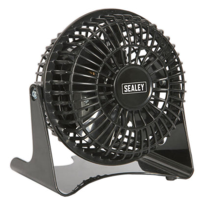 Sealey SFF04 Desk Fan Mini 4" 230V Sealey