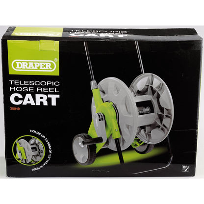 Draper 25049 Garden Hose Reel Cart 50m Capacity Draper