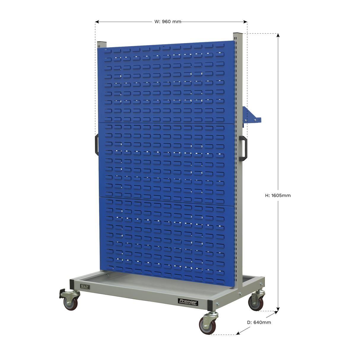 Sealey APICCOMBO1 Industrial Mobile Storage System with Shelf Sealey