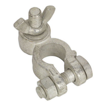 Sealey BTN24 Battery Terminal - Post with Washer & Wing Nut 24V Negative Pack of 5 Sealey