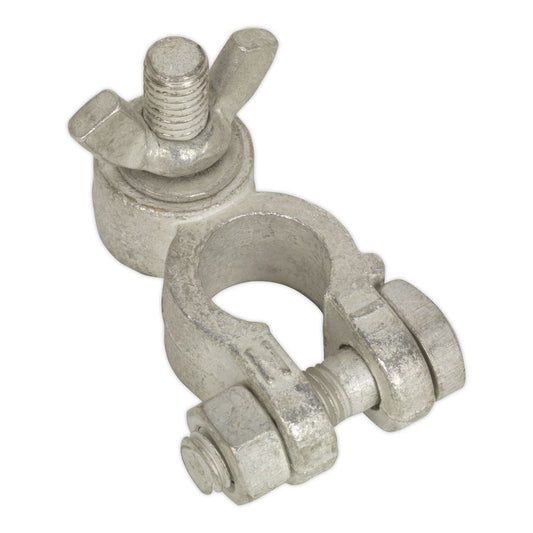 Sealey BTN24 Battery Terminal - Post with Washer & Wing Nut 24V Negative Pack of 5 Sealey