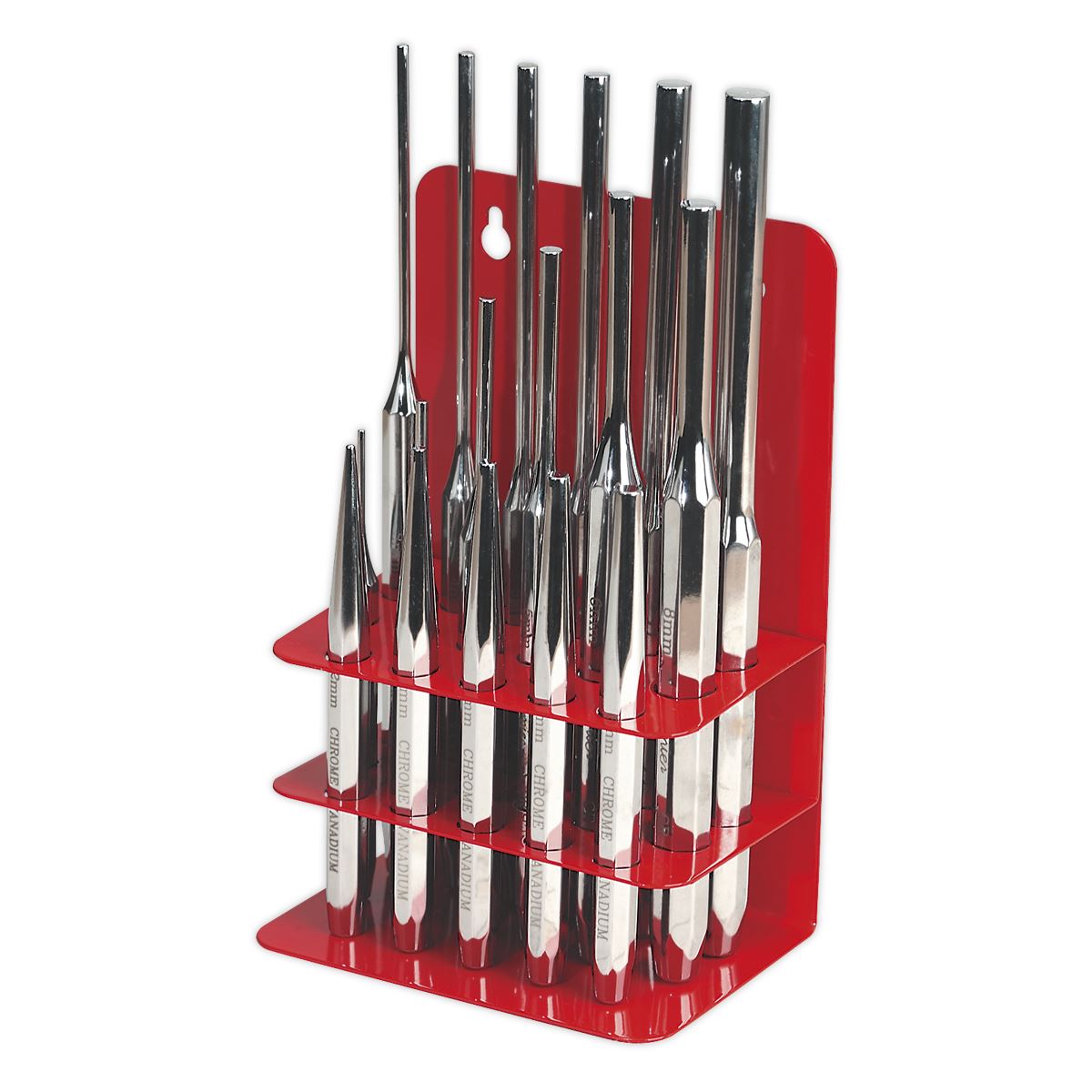 Sealey AK9130 Punch Set 17pc Sealey