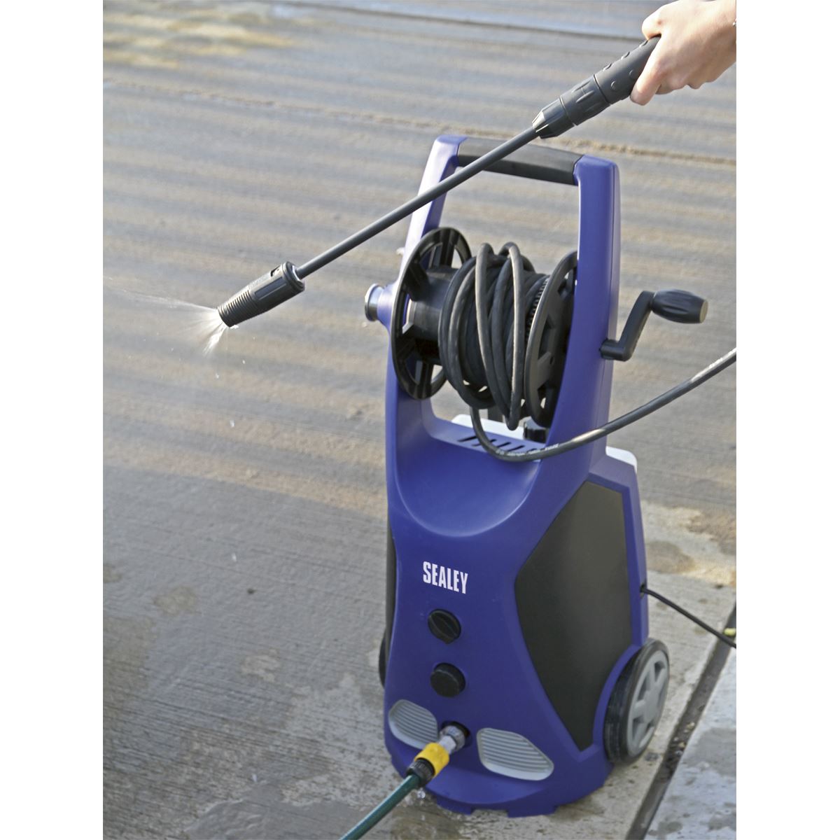 Sealey PW3500 Professional Pressure Washer 140bar with TSS & Rotablast® Nozzle 230V Sealey