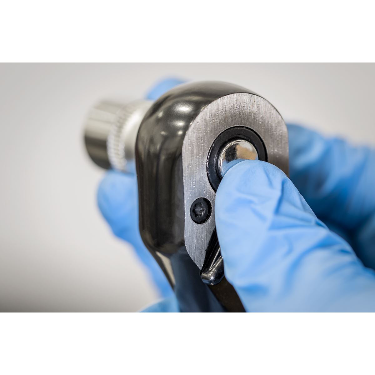 Sealey AK7998 Ratchet Wrench 3/8"Sq Drive - Premier Black Sealey