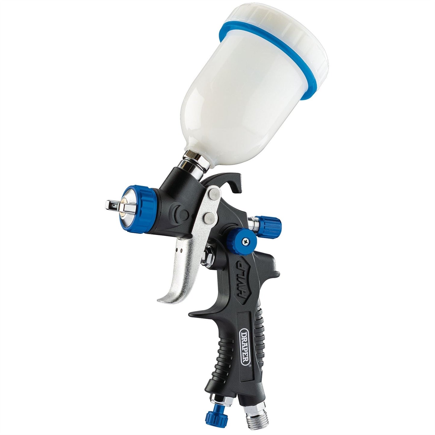 Draper 09709 Gravity Feed HVLP Composite Body Air Spray Gun 100ml Draper