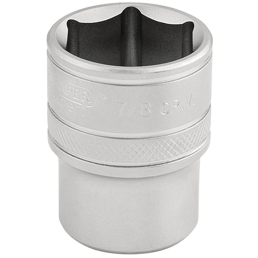 Draper 16632 6 Point Imperial Socket 1/2" Sq. Dr. 7/8" Draper