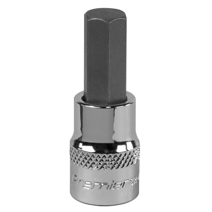 Sealey SBH013 Hex Socket Bit 10mm 3/8"Sq Drive Sealey