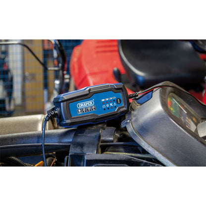 Draper 53488 12V Smart Charger and Battery Maintainer 2A Draper