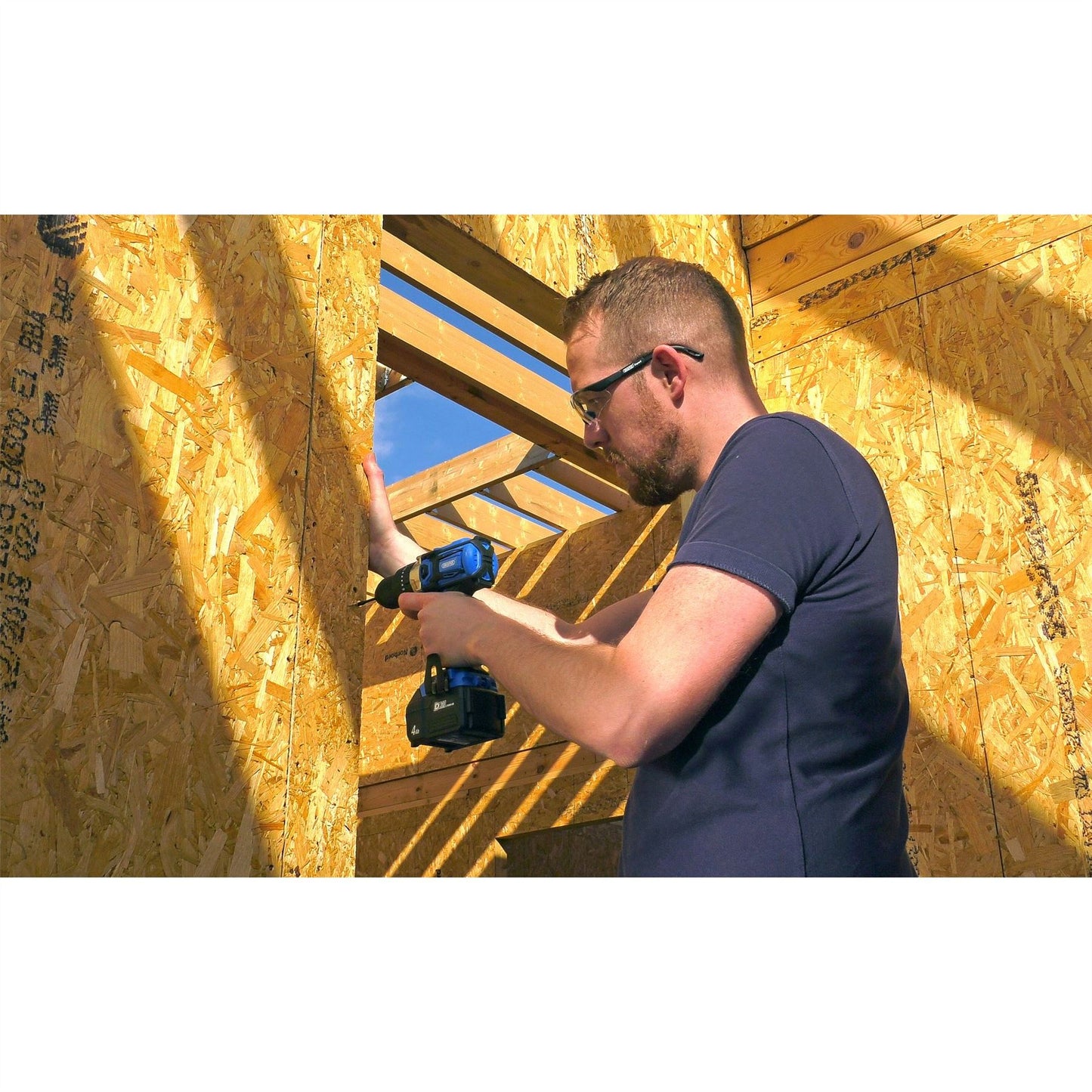 Draper 55338 D20 20V Brushless Combi Drill Sold Bare Draper