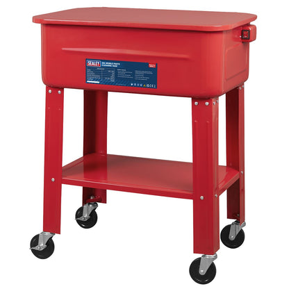 Sealey SM28 Mobile Parts Cleaning Tank 50L Sealey