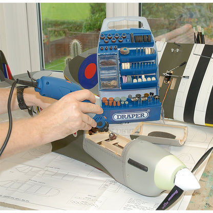 Draper 88626 Accessory Kit for Multi-Tools 200 Piece Draper