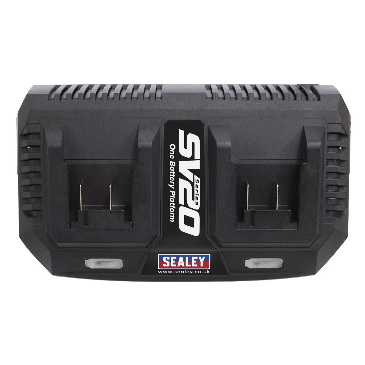 Sealey CP20VMC2 Dual Battery Charger 20V SV20 Series Lithium-ion Sealey