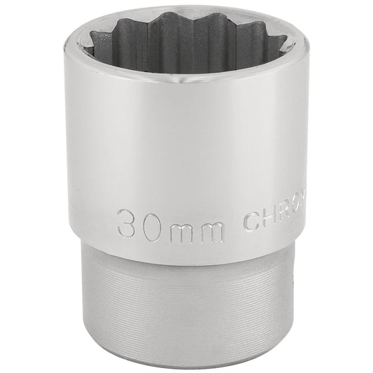 Draper 16698 12 Point Socket 3/4" Sq. Dr. 30mm Draper