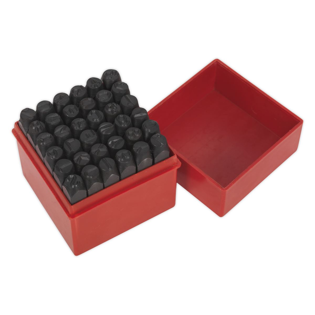 Sealey AK8297 Letter & Number Punch Set 36pc 8mm Sealey