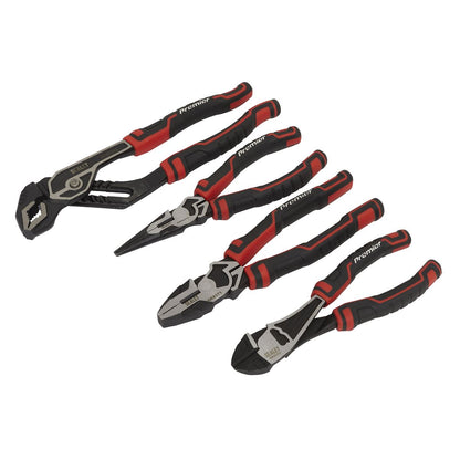 Sealey AK8378 Pliers Set High Leverage 4pc Sealey