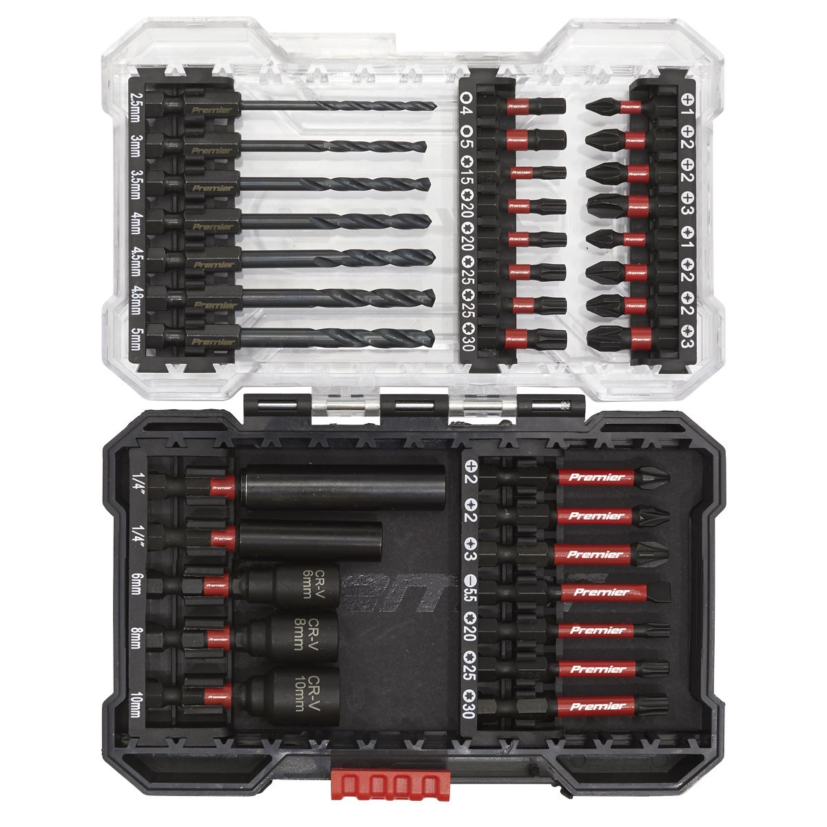 Sealey AK8284 Power Tool Bit Set 35pc Impact Grade Sealey
